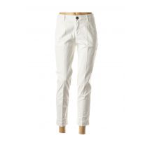 JANE BLUE - Pantalon 7/8 blanc en coton - Femme - Taille W25 - Modz
