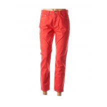 CLOSED - Jeans coupe droite rouge en coton - Femme - Taille TU - Modz