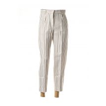 PENNYBLACK - Pantalon 7/8 marron en lin - Femme - Taille 36 - Modz