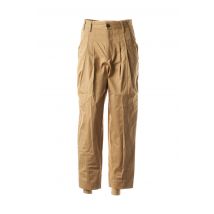 CLOSED - Pantalon droit beige en coton - Femme - Taille W26 - Modz