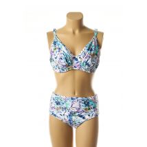 FANTASIE - Maillot de bain 2 pièces bleu en polyamide - Femme - Taille TU - Modz