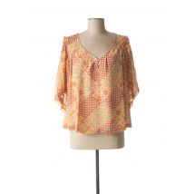 ORFEO - Blouse beige en polyester - Femme - Taille 36 - Modz