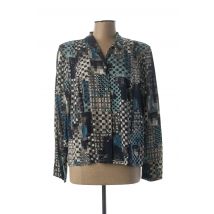 FRANCE RIVOIRE - Chemisier bleu en viscose - Femme - Taille 40 - Modz