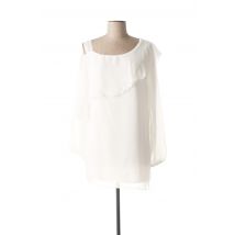 MERI & ESCA - Blouse blanc en polyester - Femme - Taille 40 - Modz