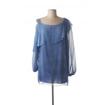 MERI & ESCA - Blouse bleu en polyester pour femme - Taille 40 - Modz