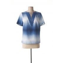 GUY DUBOUIS - Top bleu en polyester - Femme - Taille 40 - Modz