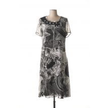 GUY DUBOUIS - Robe mi-longue noir en polyester - Femme - Taille 40 - Modz