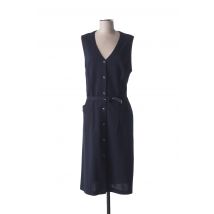 FRANCE RIVOIRE - Robe mi-longue bleu en acrylique - Femme - Taille 42 - Modz