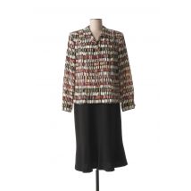 FRANCE RIVOIRE - Veste/robe noir en polyester - Femme - Taille 42 - Modz