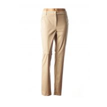 CHRISTIAN MARRY - Pantalon casual beige en modal - Femme - Taille 50 - Modz