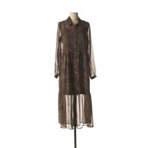 NOISY MAY - Robe longue noir en polyester - Femme - Taille 34 - Modz