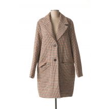 BLEND SHE - Manteau long marron en polyester pour femme - Taille 42 - Modz