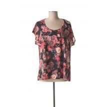 MS MODE - T-shirt rouge en polyester - Femme - Taille 38 - Modz