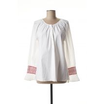 RIVER WOODS - Blouse blanc en coton pour femme - Taille 38 - Modz