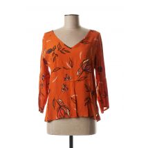 LOLA ESPELETA - Blouse orange en viscose - Femme - Taille 34 - Modz
