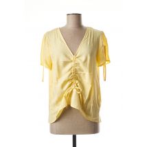 B.YOUNG - Blouse jaune en viscose - Femme - Taille 38 - Modz