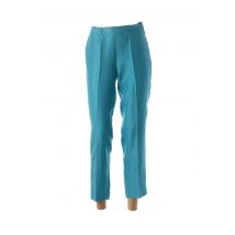 QUATTRO - Pantalon 7/8 bleu en polyester pour femme - Taille 38 - Modz