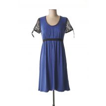 LOLESFILLES - Robe mi-longue bleu en modal - Femme - Taille 36 - Modz