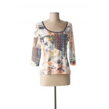 LOLESFILLES - T-shirt bleu en polyester - Femme - Taille 40 - Modz