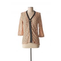 LOLESFILLES - Gilet manches longues rose en viscose - Femme - Taille 36 - Modz