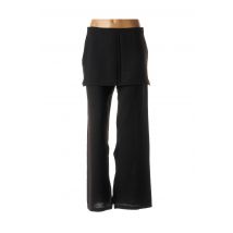 LO! LES FILLES - Pantalon casual noir en polyester - Femme - Taille 40 - Modz