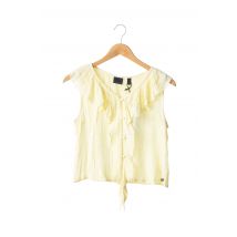 BECKARO - Top jaune en viscose pour fille - Taille 18 A - Modz