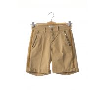 HAPPY - Short beige en coton - Femme - Taille W24 - Modz