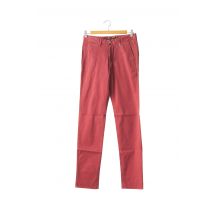 ZILTON - Pantalon chino rouge en coton - Homme - Taille TU - Modz