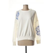 MARC CAIN - Sweat-shirt beige en coton pour femme - Taille 38 - Modz