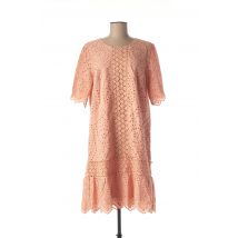 OUI - Robe mi-longue rose en coton pour femme - Taille 38 - Modz