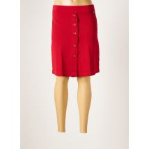 4FUNKY FLAVOURS - Jupe mi-longue rouge en viscose - Femme - Taille 40 - Modz