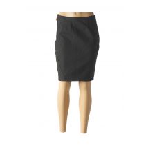 TIMEZONE - Jupe mi-longue noir en coton pour femme - Taille W26 - Modz