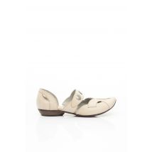 KARSTON - Sandales/Nu pieds beige en cuir pour femme - Taille 36 - Modz