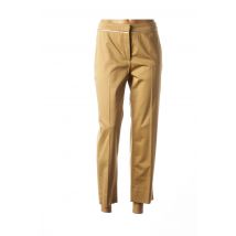 BRUNO SAINT HILAIRE - Pantalon 7/8 beige en coton pour femme - Taille 44 - Modz