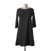 BLANC BOHEME - Robe mi-longue noir en polyester - Femme - Taille 38 - Modz