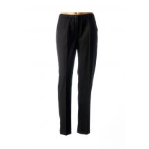 WEINBERG - Pantalon droit noir en laine vierge pour femme - Taille 46 - Modz