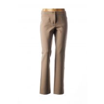 D.SPORT - Pantalon chic marron en polyester - Femme - Taille 42 - Modz