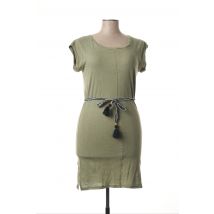 DEELUXE - Robe courte vert en lin - Femme - Taille 38 - Modz