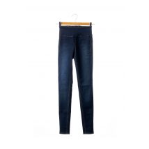 PIECES - Jegging bleu en coton - Femme - Taille 32 - Modz