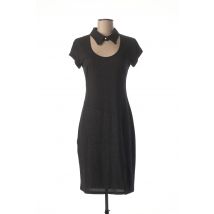 QUINZE HEURES TRENTE - Robe mi-longue noir en polyester - Femme - Taille 38 - Modz