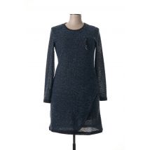 CHATELET - Robe mi-longue bleu en viscose - Femme - Taille 38 - Modz