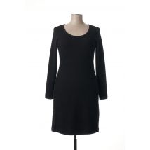 SANDWICH - Robe mi-longue noir en polyester - Femme - Taille 38 - Modz