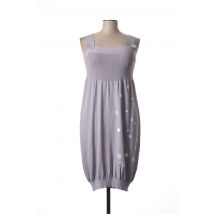 CREA CONCEPT - Robe longue violet en viscose - Femme - Taille 42 - Modz