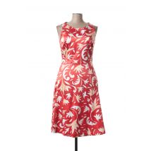 ANIMAPOP - Robe mi-longue rouge en polyester - Femme - Taille 38 - Modz