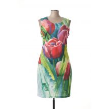 SMASHED LEMON - Robe mi-longue rouge en polyester - Femme - Taille 42 - Modz