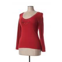 GARELLA - T-shirt orange en viscose - Femme - Taille 46 - Modz