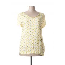 CAP JULUCA - T-shirt jaune en viscose - Femme - Taille 46 - Modz