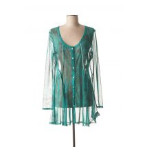GARELLA - Tunique manches longues vert en polyester - Femme - Taille 42 - Modz