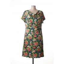 SMASHED LEMON - Robe mi-longue vert en polyester - Femme - Taille 46 - Modz