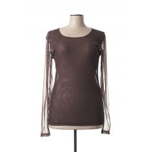 LE PHARE DE LA BALEINE - Top marron en polyester - Femme - Taille 42 - Modz